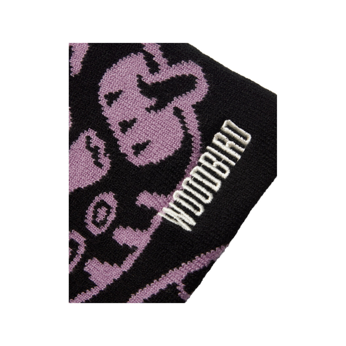 Yan JQ Art Beanie - Black / Violet