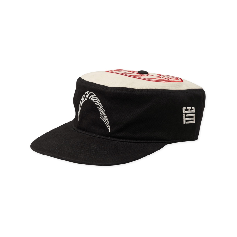 Yin CB Art Pillbox Cap - Black