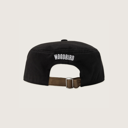 Yin Pillbox Cap - Black
