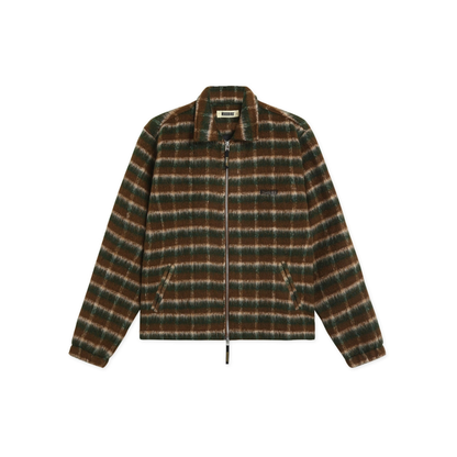 Youth Fuzzy Jacket - Dark Green