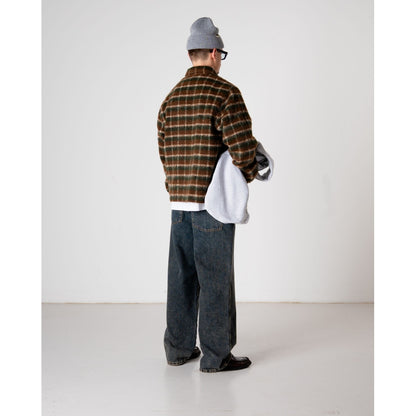 Youth Fuzzy Jacket - Dark Green