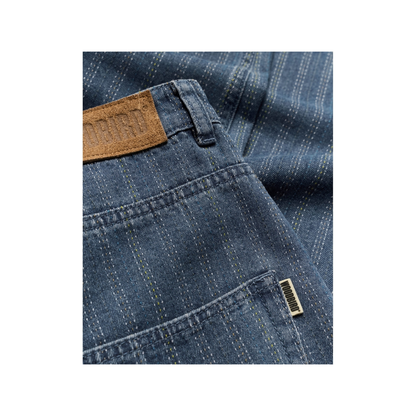 Yuto Zhou Jeans - Mid Blue